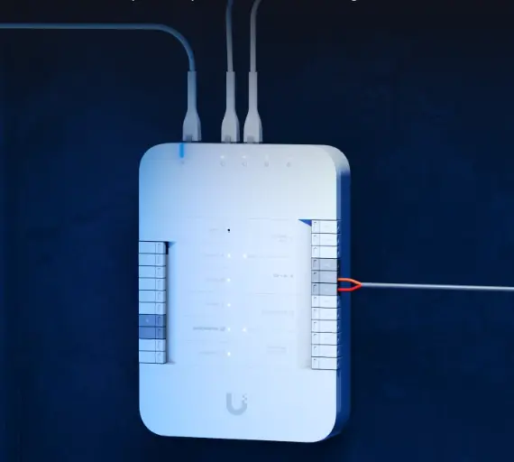 Unifi Control Hub - centraliserer styringen af hele UniFi Protect-systemet.